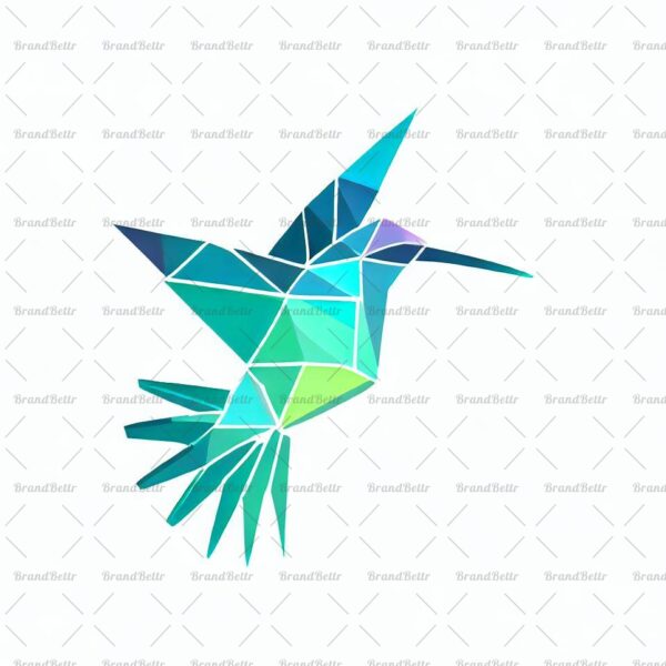 Geometrischer Kolibri